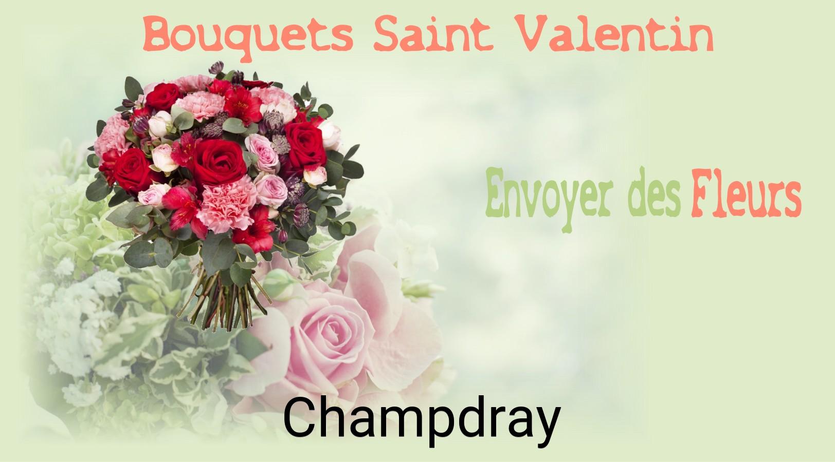 Roses de Saint-Valentin livrées à Champdray